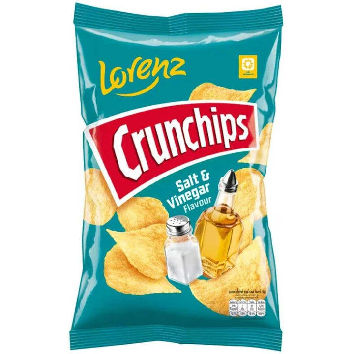 LORENZ CRUNCHIPS SALT & VINEGAR FLAVOUR 100G