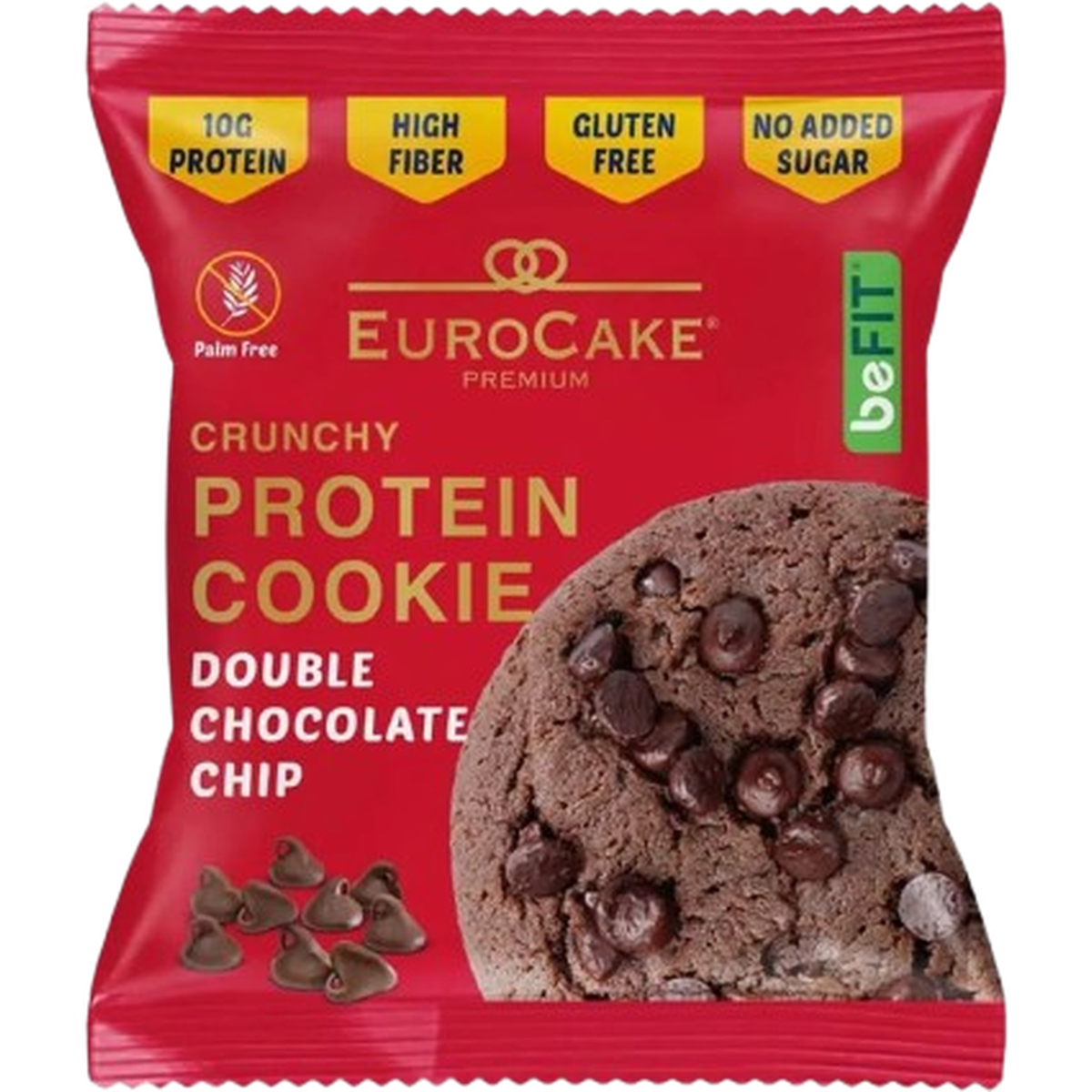 EURO CAKE PROTEIN COOKIE DOUBLE CHOCOLATE CHIP 40G