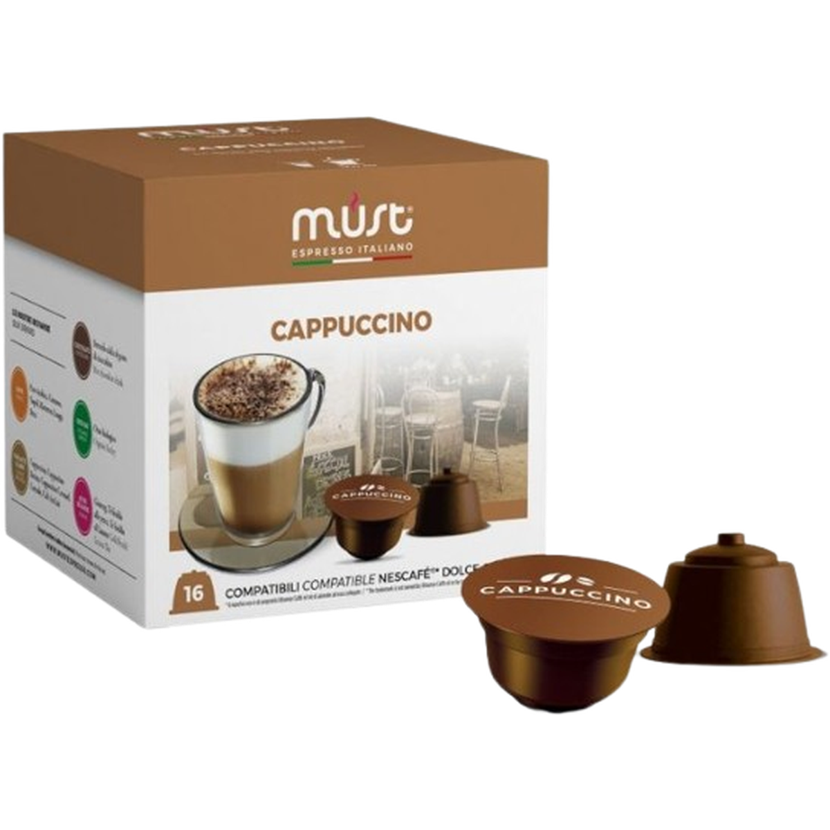 MUST ESPRESSO ITALIANO CAPPUCCINO 160G