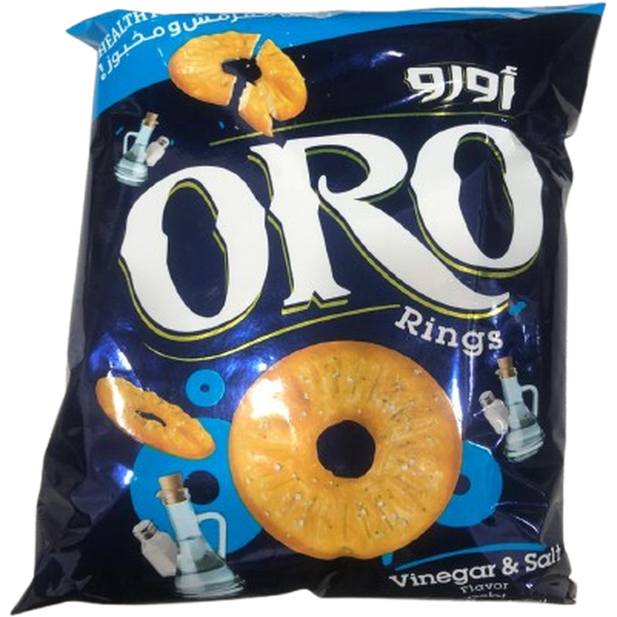 ORO RINGS PRETZELS 100G VINEGAR & SALT