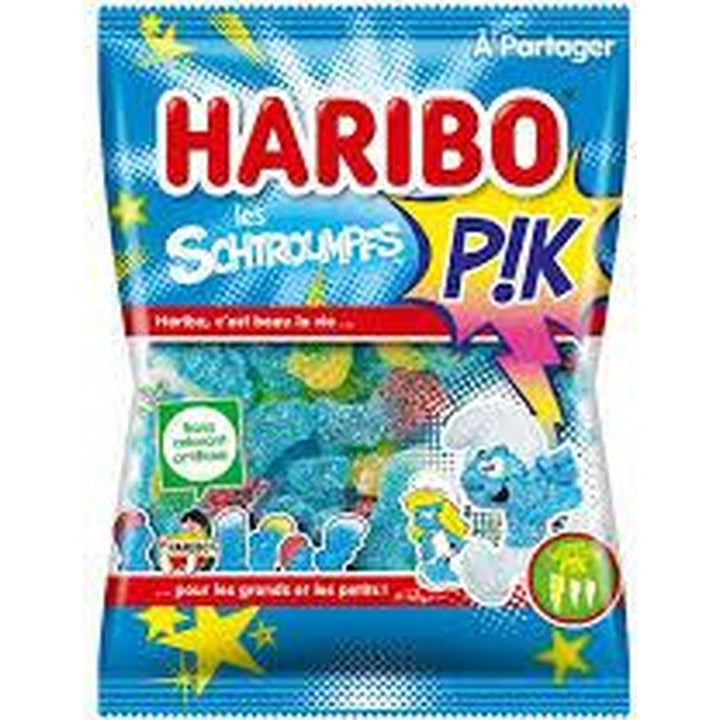 HARIBO JELLY 275G LES SCHTROUMPES P!K