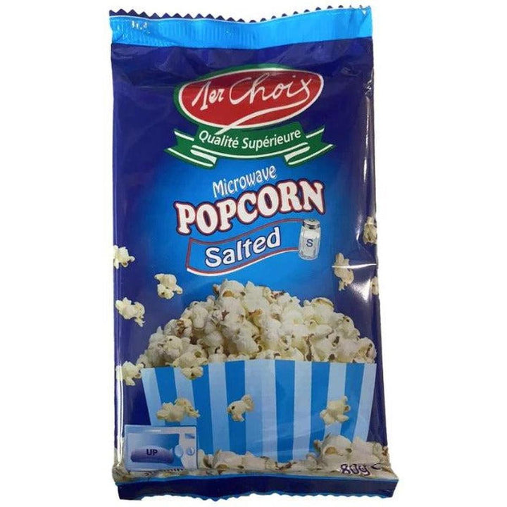 1ER CHOIX MICROWAVE POPCORN 80G SALTED