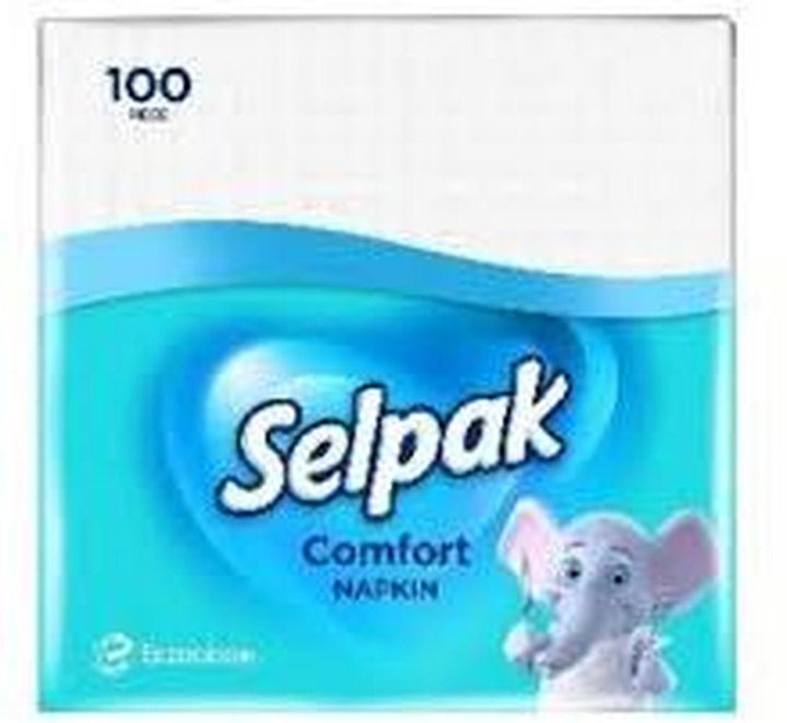 SELPAK COMFORT NAPKIN 100 PIECE