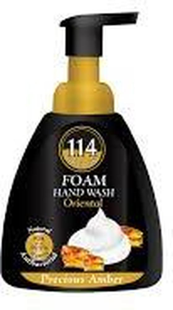 114 AMATOURY FOAM HAND WASH PRECIOUS AMBER 400ML