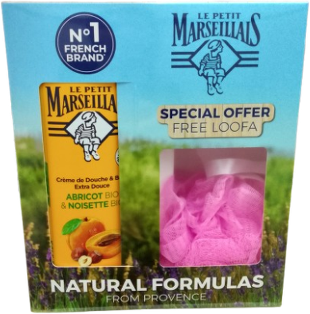 LE PETIT MARSEILLAIS SHOWER GEL 650ML APRICOT & NOISETTE