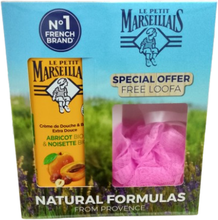LE PETIT MARSEILLAIS SHOWER GEL 650ML APRICOT & NOISETTE