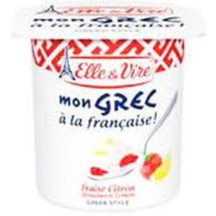 ELLE VIRE MON GREC FRAISE 125G