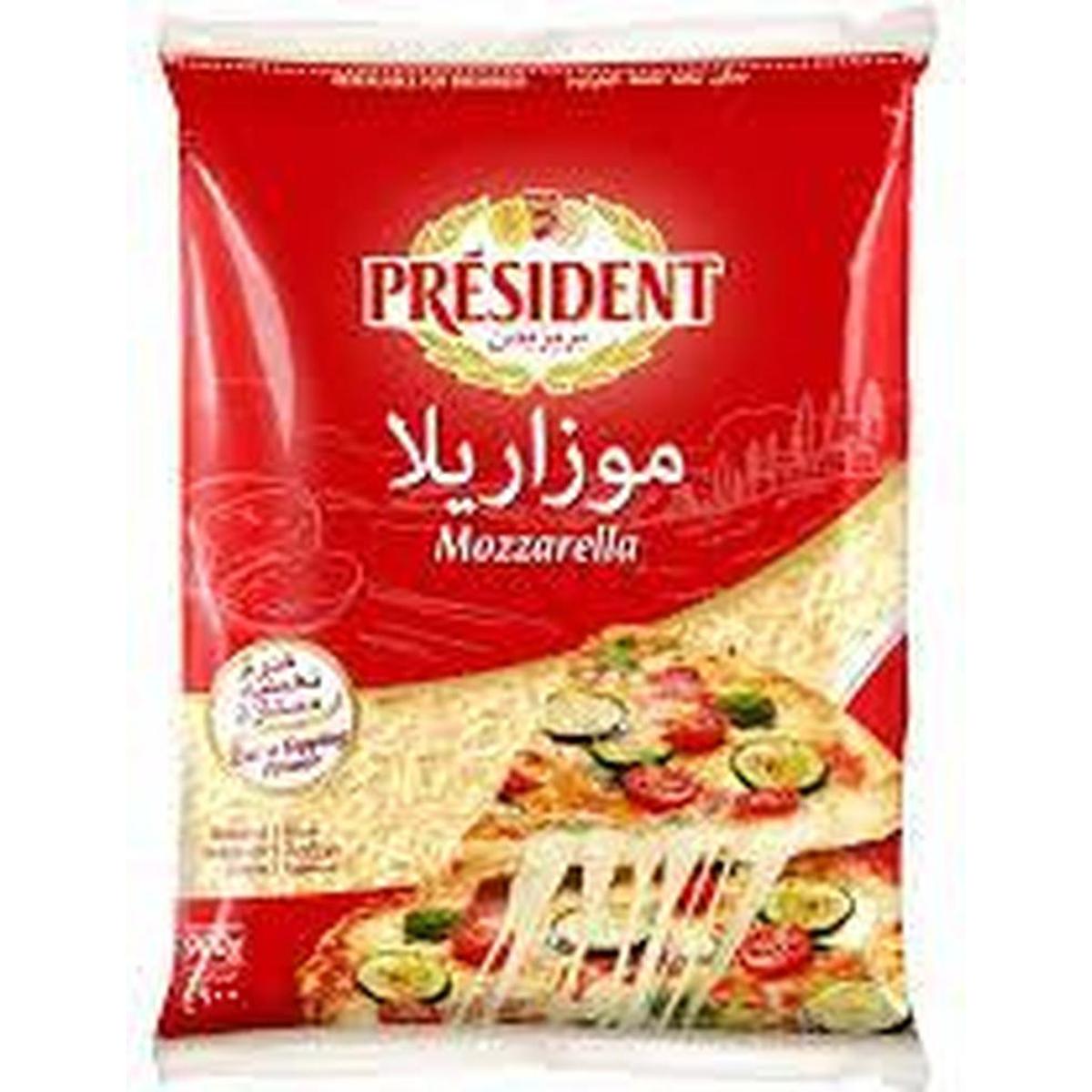 PRESIDENT SHREDDED MOZZARELLA 900G