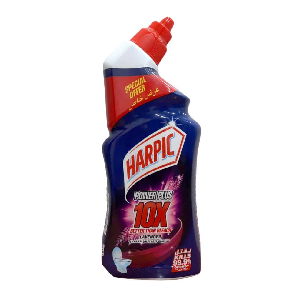 Harpic Power Plus Toilet Cleaner Lavender 495ml