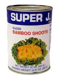 Super J Sliced Bamboo Shoots 565 g