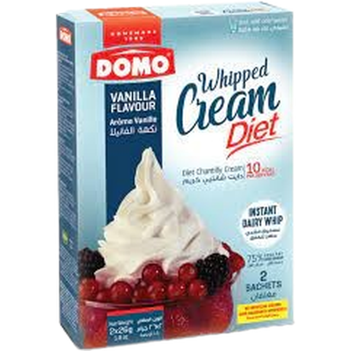 DOMO DIET CHANTILLY CREAM 28G