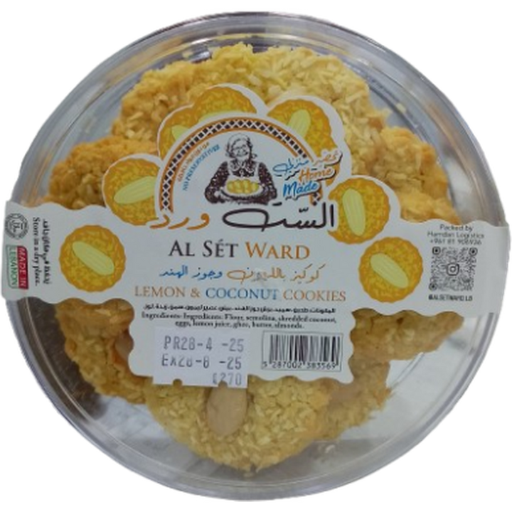 AL SET WARD LEMON & COCONUT COOKIES 270G