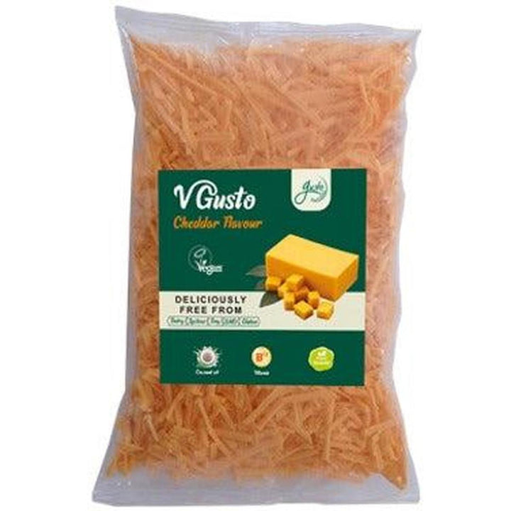 V GUSTO VEGAN CHEDDAR FLAVOUR SHREDDED 200G