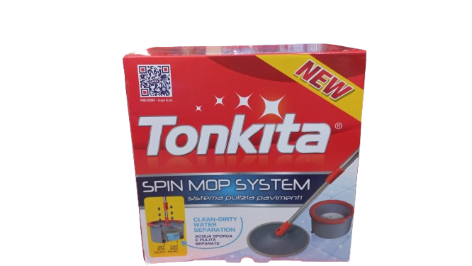 Tonkita Spin Floor Mop Cleaning System