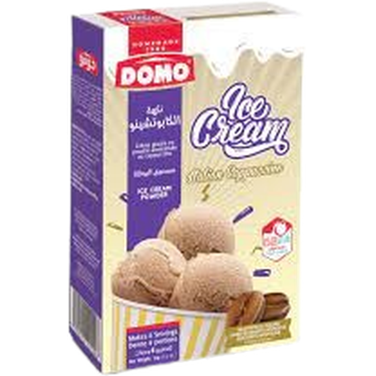 DOMO ICE CREAM VANILLA 70GR