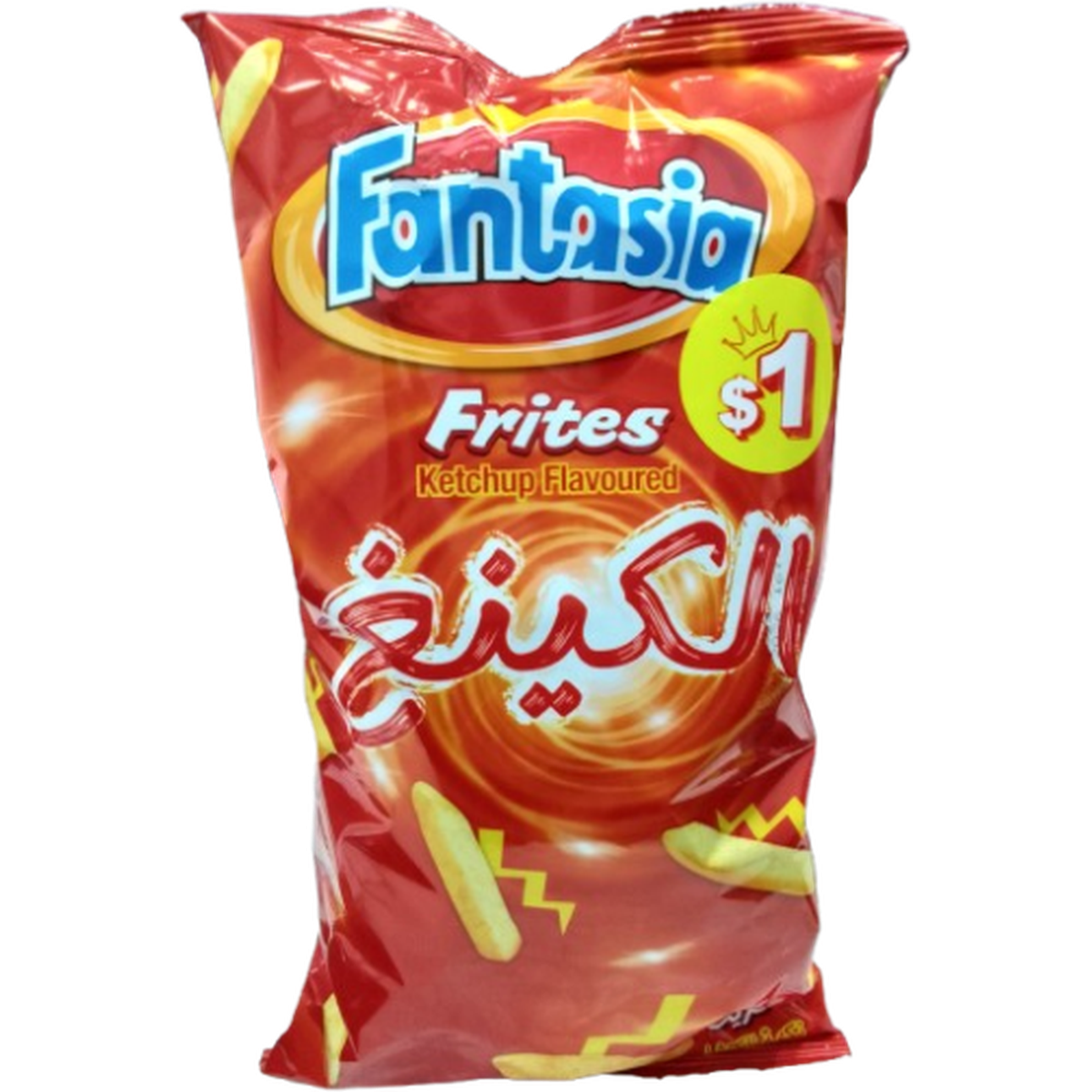 FANTASIA CHIPS 120G FRITES KETCHUP @ 1$
