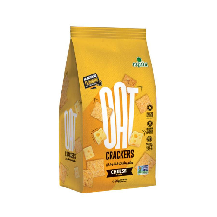 Equia Oat Crackers Cheese 200g