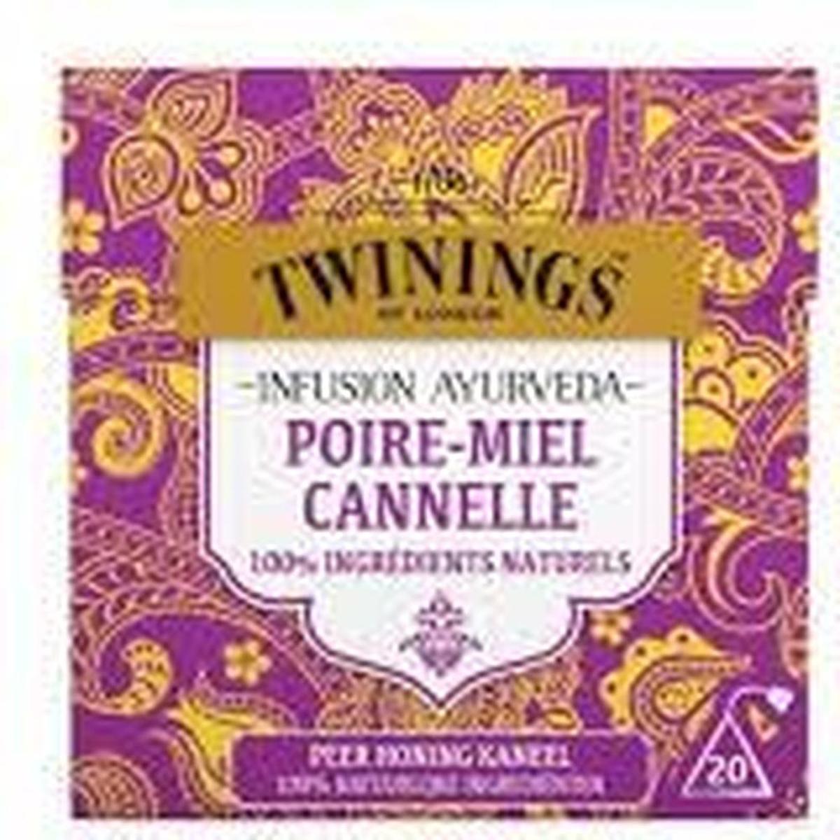 TWININGS POIRE-MIEL CONNELLE *20 SACHETS