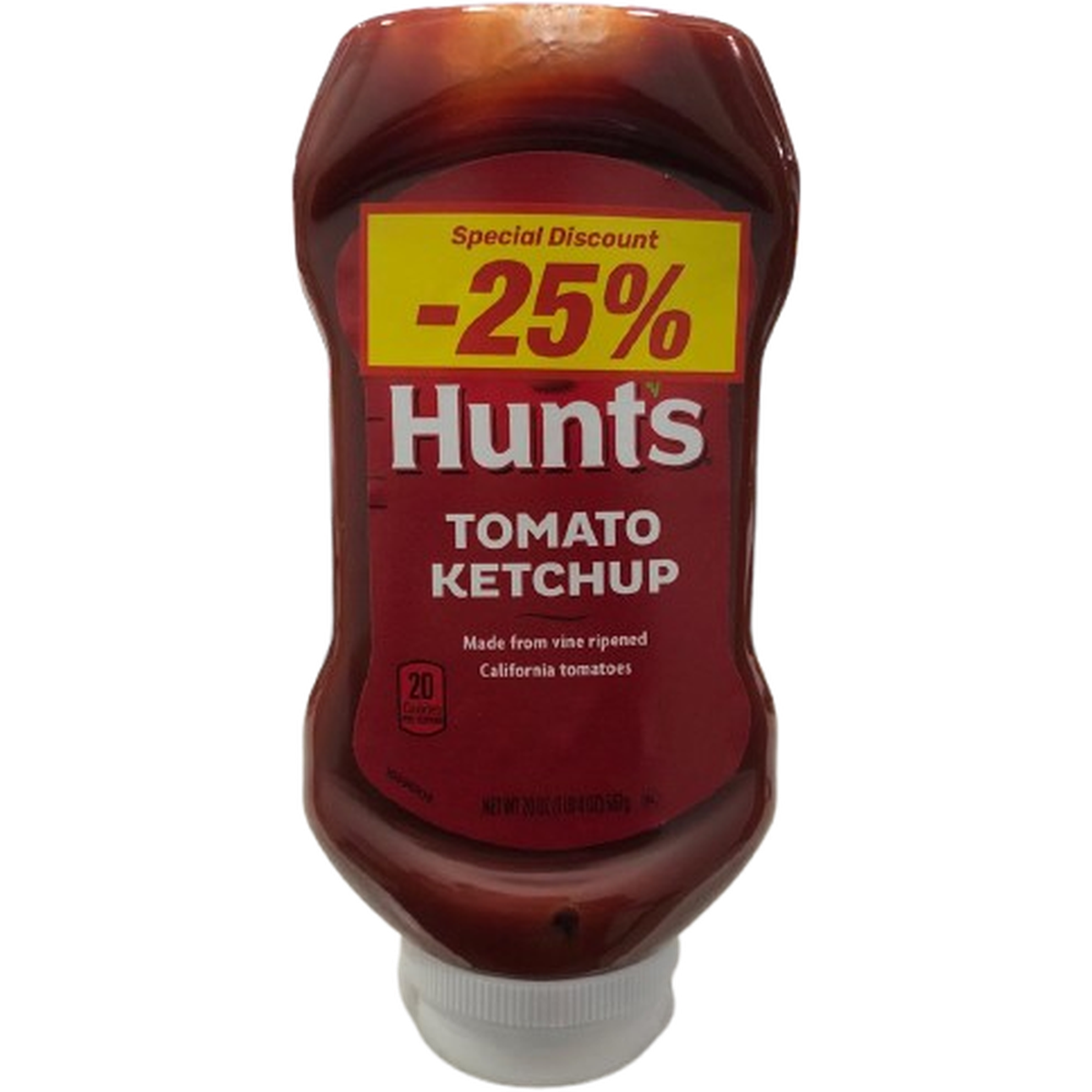 HUNTS TOMATO KETCHUP 567G @ 25% OFF
