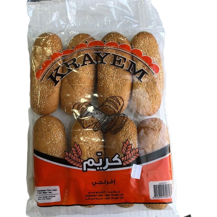 KRAYEM HOTDOG BREAD *8