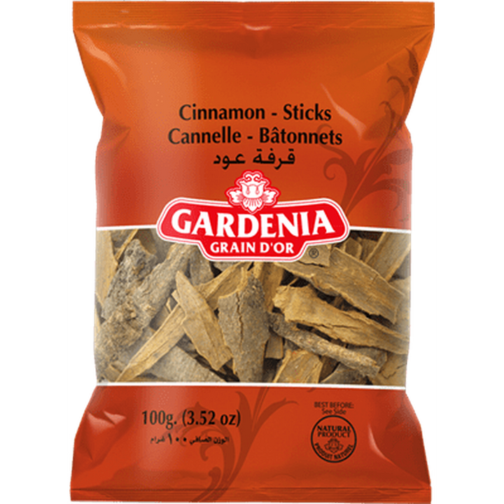 GARDENIA CINNAMON STICKS 100G