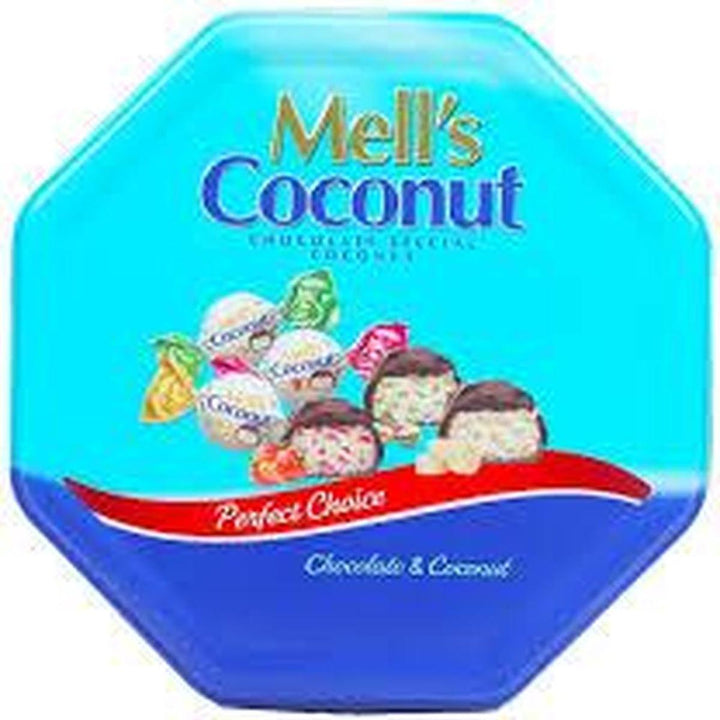 MELL'S COCONUT CHOCOLATE & COCONUT 500G