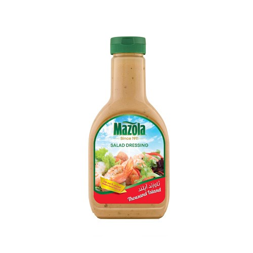 MAZOLA SALAD DRESSING 400ML THOUSAND ISLAND