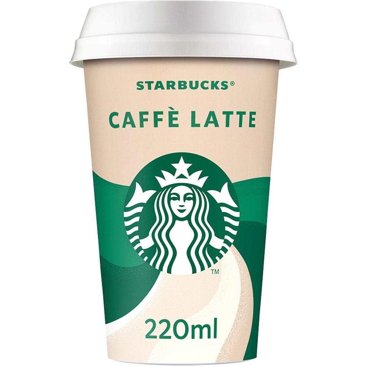 STARBUCKS CHILLED COFFEE 220ML CAFFE LATTE
