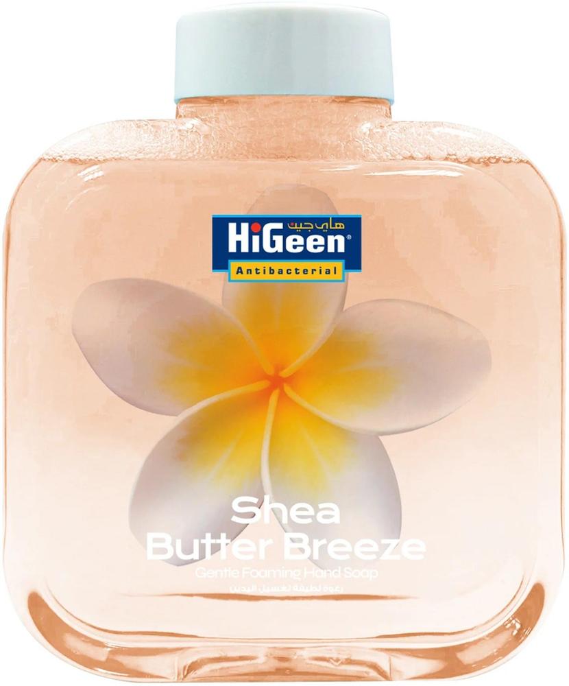 HIGEEN FOAMING HAND SOAP REFILL 500ML SHEA BUTTER BREEZE