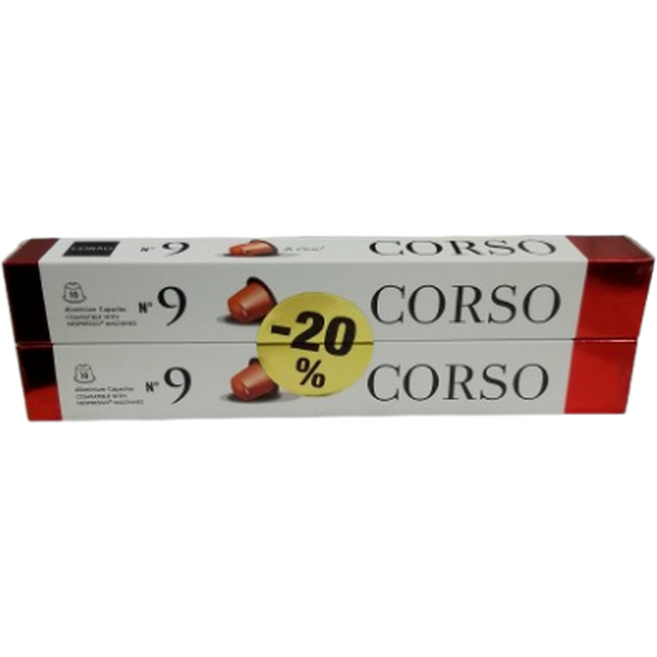 CORSO NESPRESSO RED *10 CAPSULE *2 -20 %