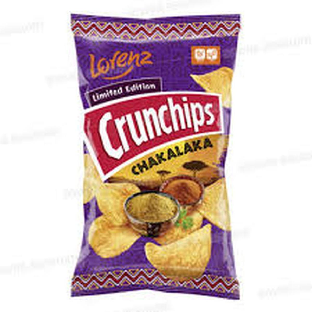 LORENZ CRUNCHIPS 100G CHAKALAKA LIMITED EDITION