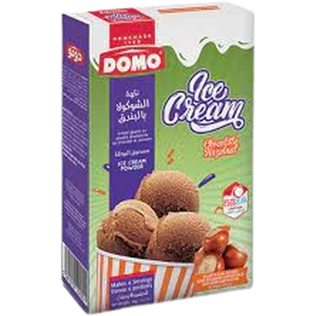 DOMO ICE CREAM CHOCO HAZEL 70G
