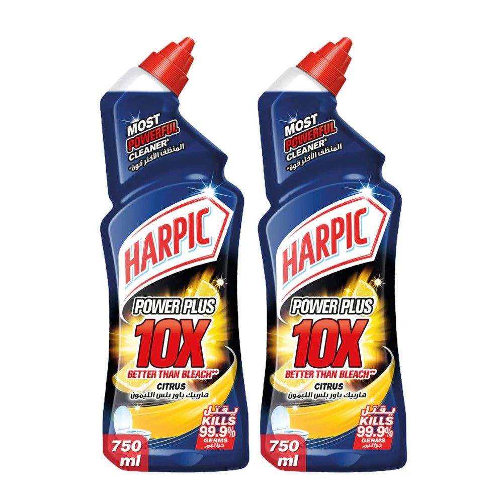 Harpic Power Plus Toilet Cleaner Citrus 750Ml *2 @ 30% Off