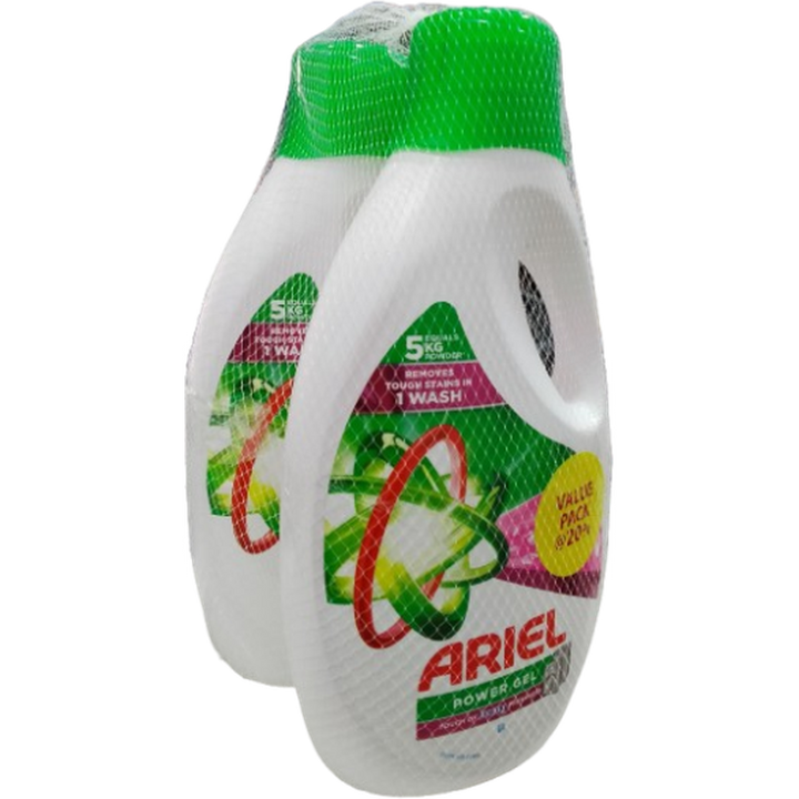 ARIEL POWER GEL 2.35KG*2 @ 20% DOWNY