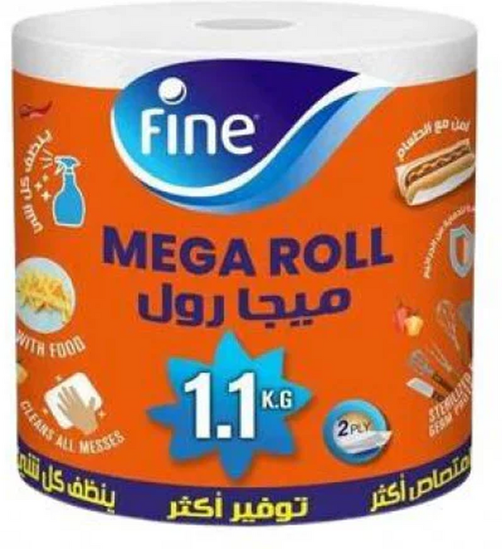 FINE MEGA KITCHEN ROLL 1.1KG