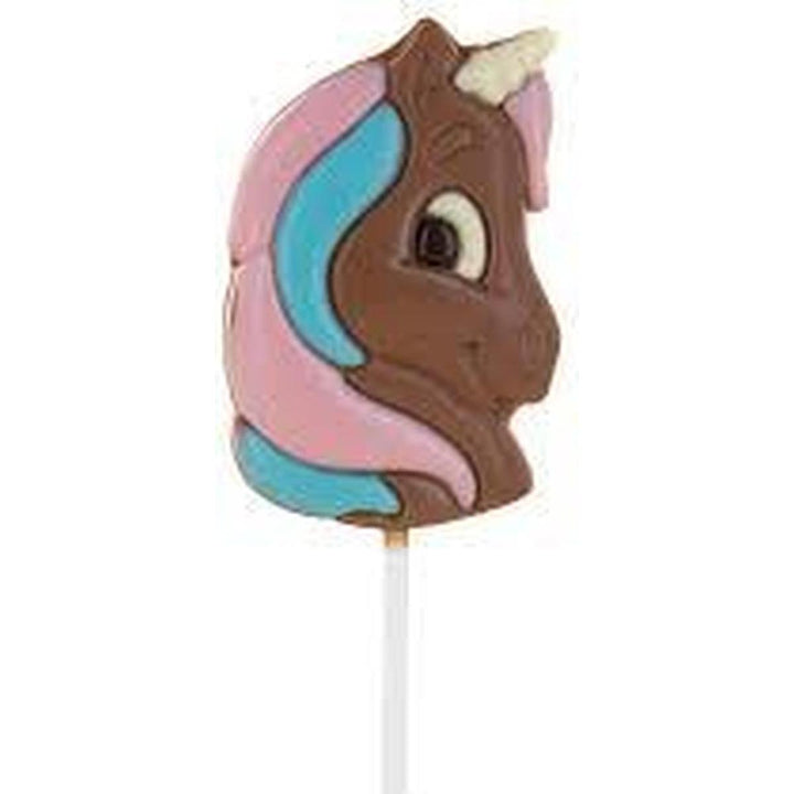 BELFINE CHOCOLATE LOLLIPOPS UNICORN 25G