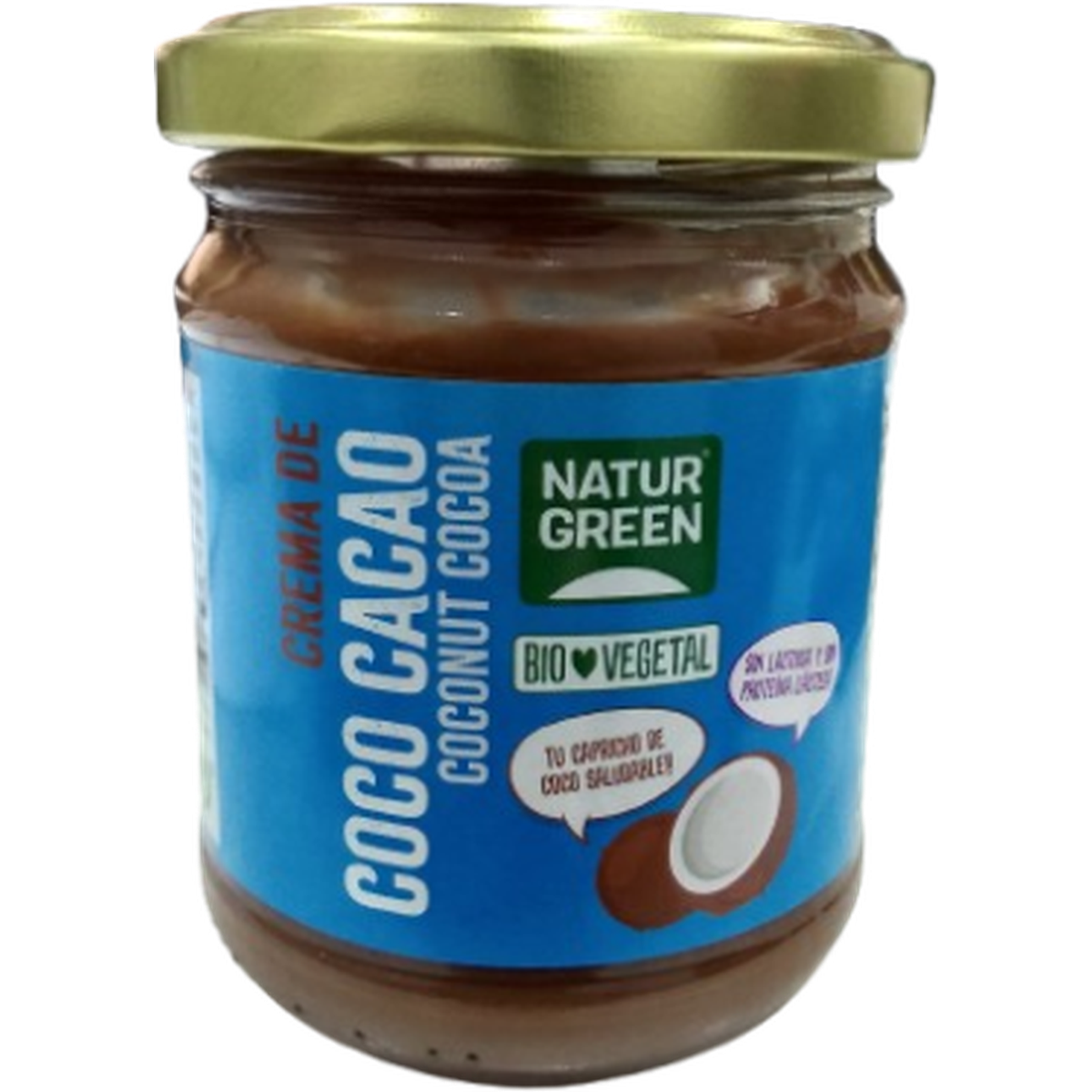 NATUR GREEN CACAO 200G COCONUT BLUE