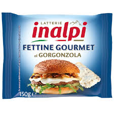 Inalpi Gorgonzola Gourmet Cheese Slices 150G