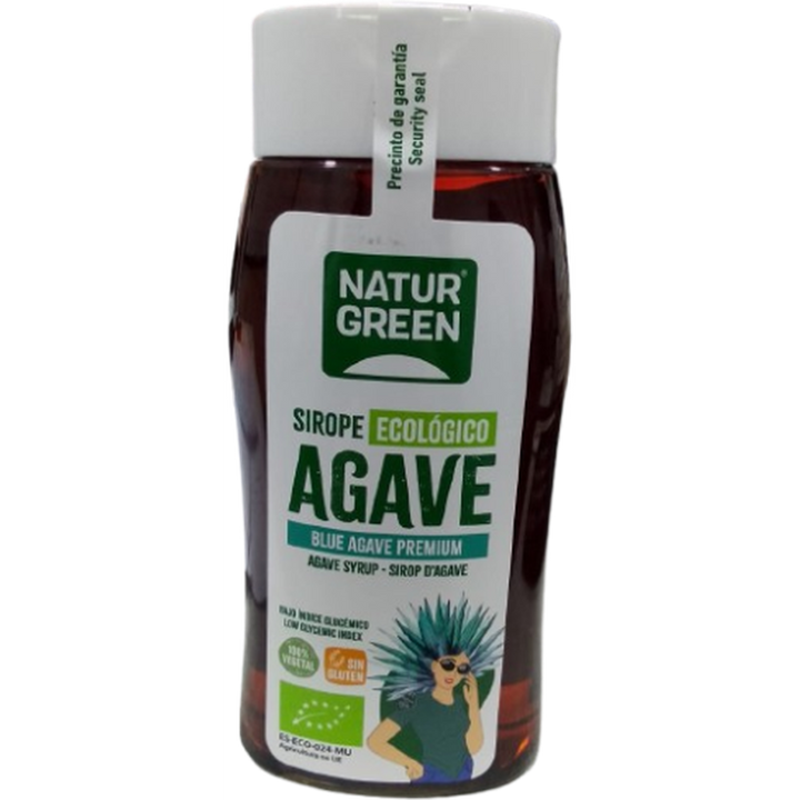 NATUR GREEN SIROPE 250ML AGAVE ECOLOGICO