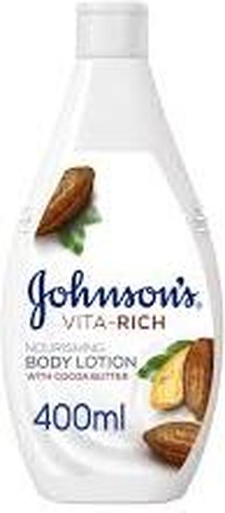 JOHNSON'S VITA RICH BODY LOTION COCOA BUTTER 400ML