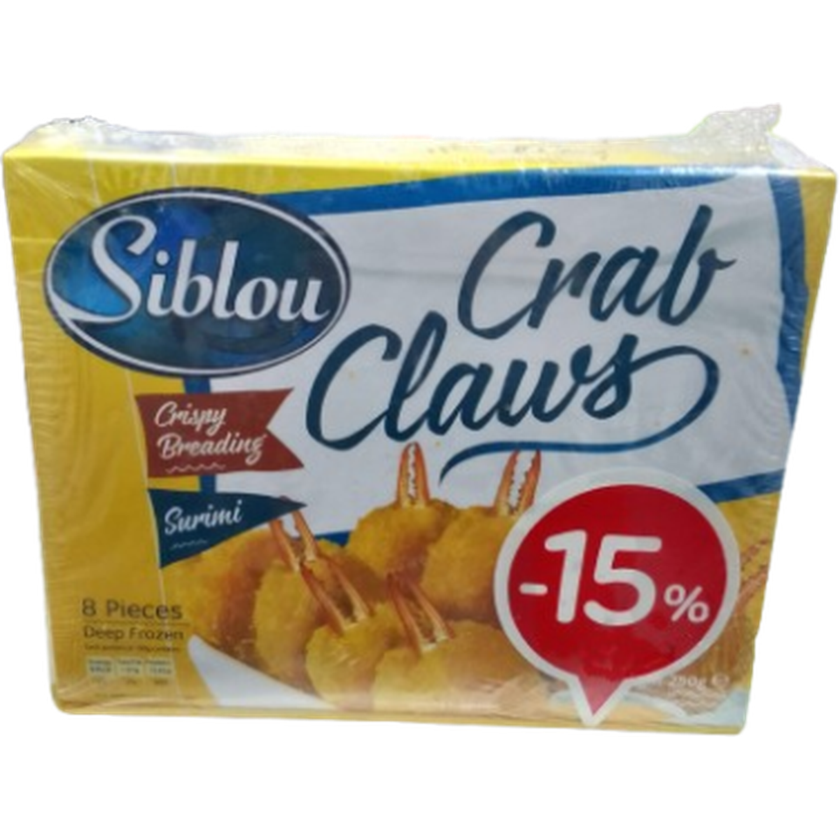 SIBLOU CRAB CLAWS CRISPY BREADING *2 15% OFF