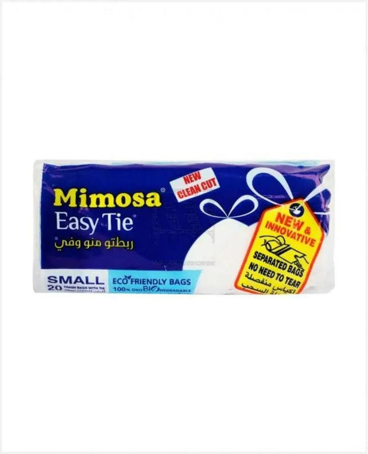 MIMOSA EASY TIE TRASH BAGS SMALL *20