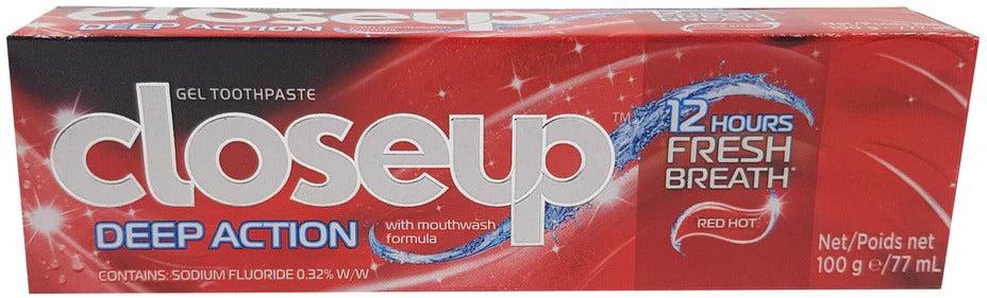 CLOSEUP TOOTH PASTE 100G TRIPLE FRESH FORMULA