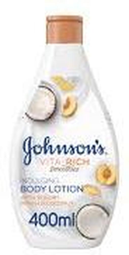 JOHNSON'S VITA RICH BODY LOTION PEACH & COCONUT 400ML