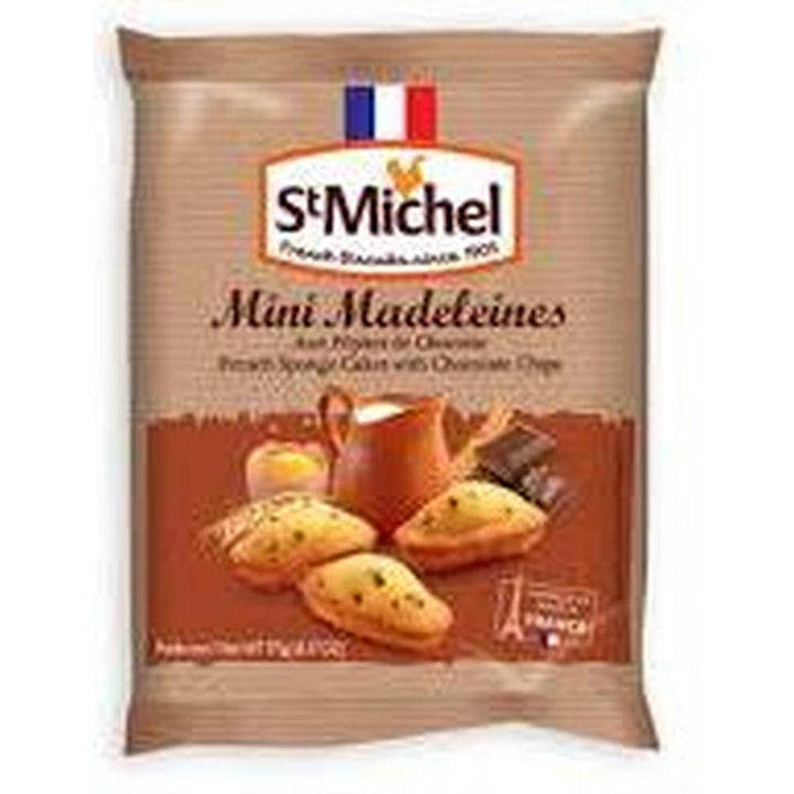 ST MICHEL MINI MADELEINES CAKE WITH CHOCO CHIPS 175G