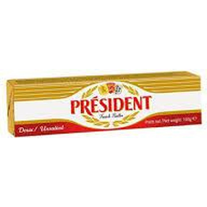 PRESIDENT UNSALTED BUTTER 100G