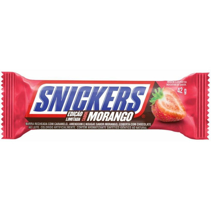 SNICKERS CHOCO BAR 42G MORANGO