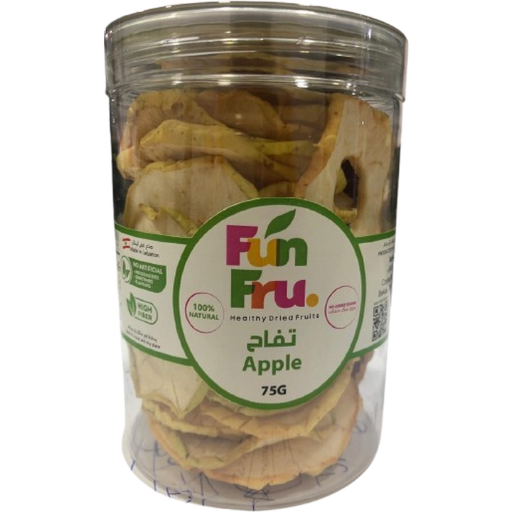 FUN FRU DRIED APPLE 75G