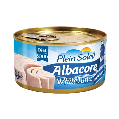 PLEIN SOLEIL ALBACORE WHITE TUNA IN WATER 185G