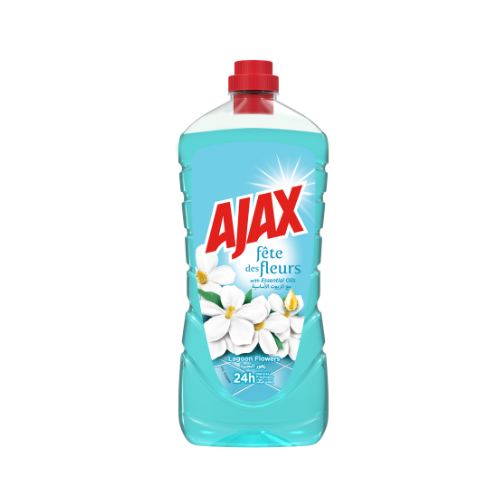 Ajax Floor Cleaner Lagoon Flowers 1.25L